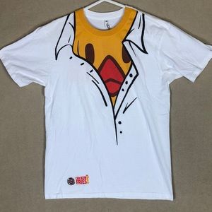 Burger King‎ Unleash the Chicken Employee Promo Sort Sleeve Shirt Men’s size M